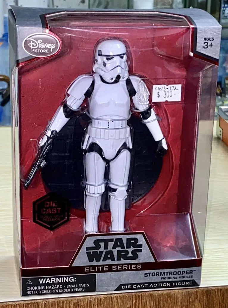 C1013-172 Disney Diecast Star Wars 星球大戰 Elite Series Stormtrooper Action Figure (Opened Box) 1