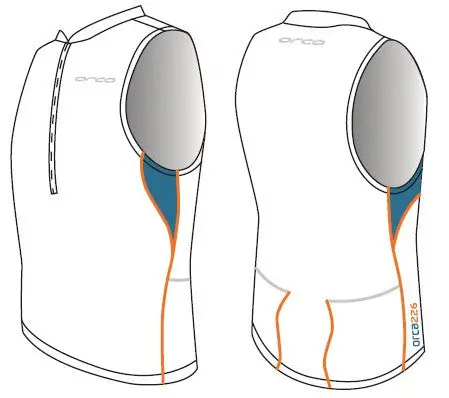 Mens 226 Tri Singlet Whcb 1