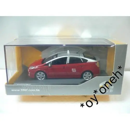 Toyeast Tiny 1/43 Die-Cast Model Car Toyota Prius Hong Kong Town Taxi Sa5166 豐田 香港的士 13372 Atc43013 (C690-423-119) 1