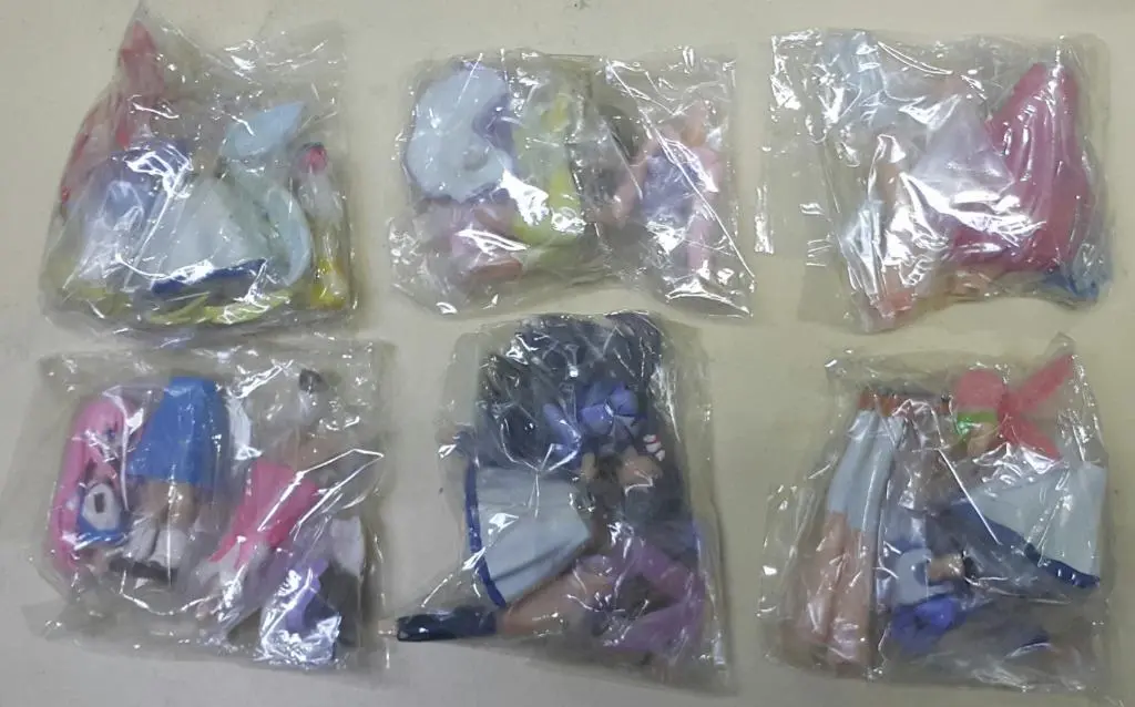 Cm's 水色 早坂日和 片瀨雪希 小野崎清香 進藤木月 神津麻美 日和與雪希 扭蛋套裝 Movic Mizuiro Capsule Figure Set (Buy-Mc) 存 2