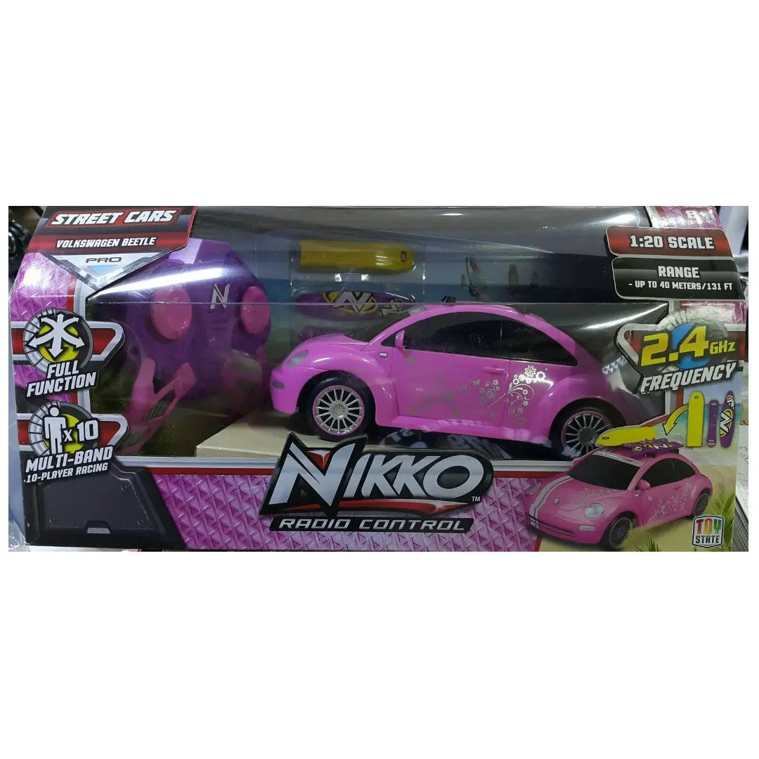 Hold-----Toy State 95100 遙控 福士 甲蟲車 Nikko Radio Control Street Cars Volkswagen Beetle (Epc-1508-40) L 1