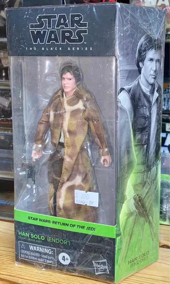 C1061-35 Hasbro Star Wars 星球大戰 The Black Series Figure Han Solo (Endor) 05 Return Of The Jedi 75470 1