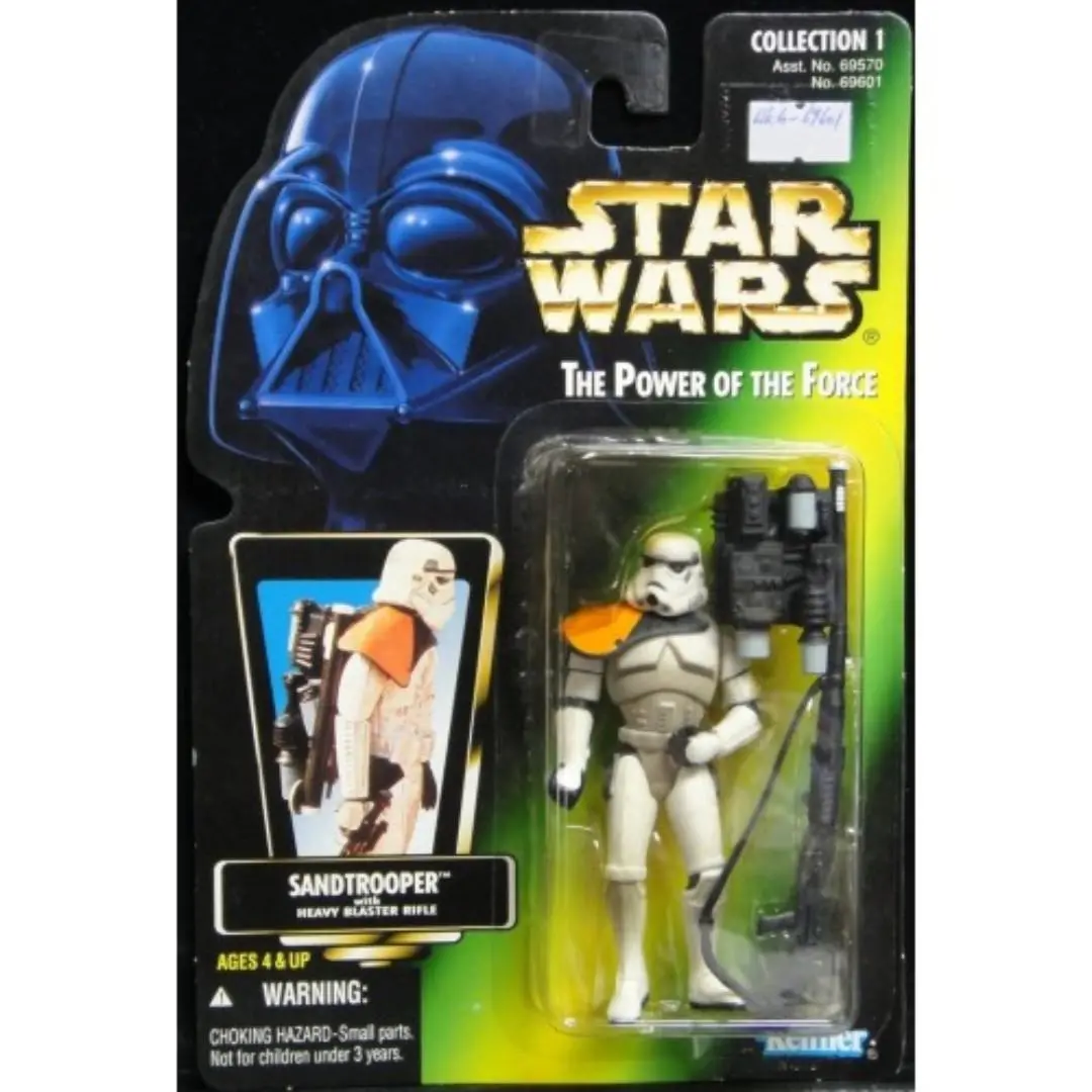 Kenner 星球大戰 Star Wars Potf Sandtrooper With Heavy Blaster Rifle (Wkg-69601) 1