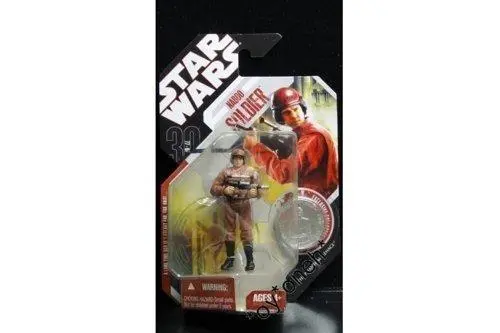 Hold----Hasbro Star Wars Exclusive Collector Coin Phantom Menace Naboo Soldier 28713 1