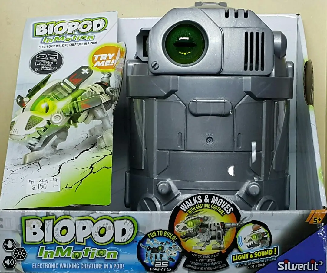 Silverlit 88091 銀輝 魔動獸球 發光 發聲 暴走獅 Biopod Inmotion Light & Sound Electronic Walking Creature In A Pod (Epc-2334-34) L 1