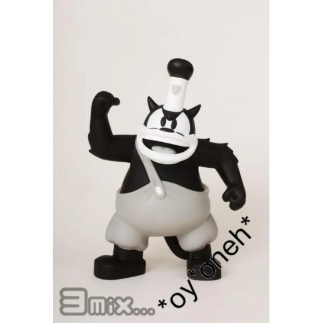 3Mix 41014 Mickey Mouse Classic Steamboat Willie Pete Vinyl Figure (Toy-648-220) 1128378407 存 1