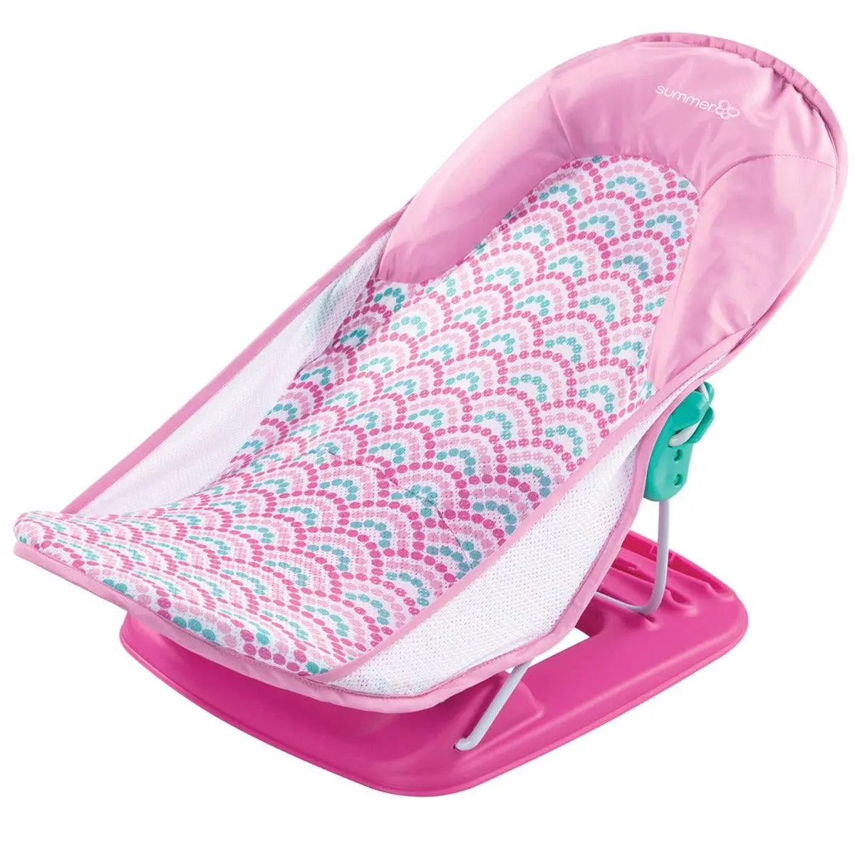 Summer Infant Deluxe Baby Bather Bubble Waves - Bather For Ages 0-12 Months 1