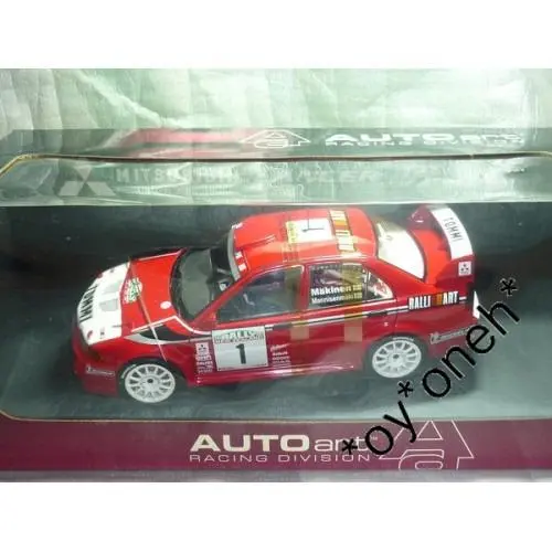 Autoart 1/18 Mitsubishi Lancer Evolution Evo Vi Wrc 1999 Makinen (74110) (Piu) 1