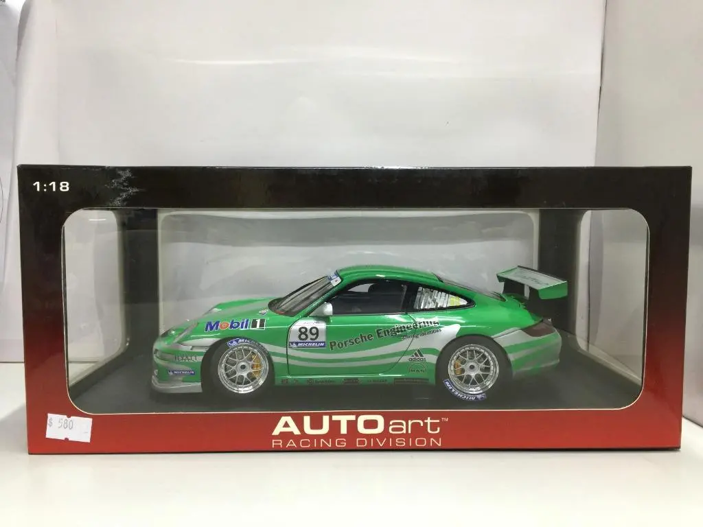 Autoart 1/18 Porsche 911 (997) Gt3 Cup 2006 Vip/Green Livery (80682) 1