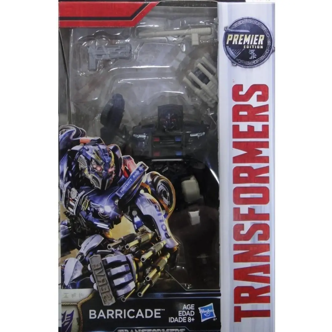 Hasbro 51643 變形金剛 終極戰士 路障 Transformers The Last Knight Premier Edition Deluxe Class Barricade (Piu-43T) 特價發售 1
