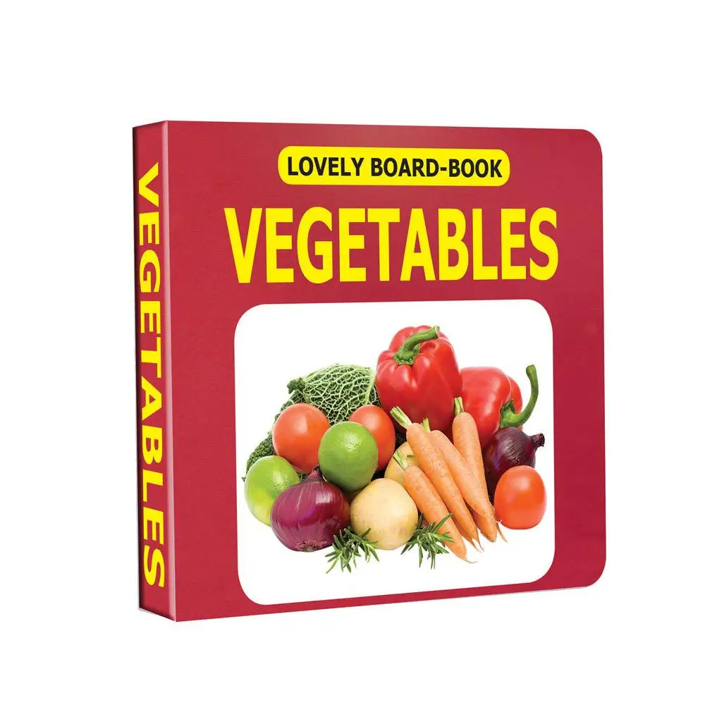 Dreamland Lovely Board Books Vegetables - An Early Learning Book For Kids (English) 1