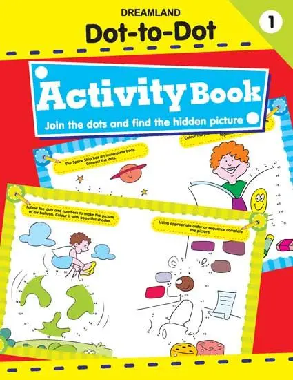 Dreamland Fun With Dot To Dot Part 1 - An Interactive & Activity Book For Kids (English) 1
