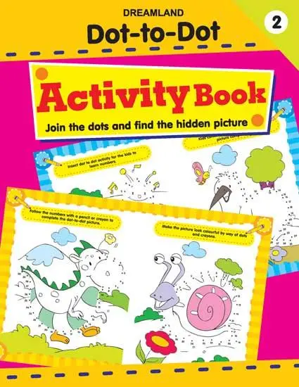 Dreamland Fun With Dot To Dot Part 2 - An Interactive & Activity Book For Kids (English) 1