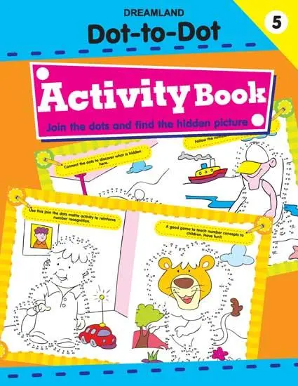 Dreamland Fun With Dot To Dot Part 5 - An Interactive & Activity Book For Kids (English) 1