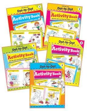 Dreamland Fun With Dot To Dot - An Interactive & Activity Book For Kids - Pack Of 5 Titles(English) 1