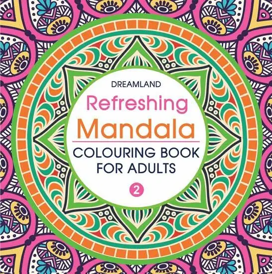 Dreamland Refreshing Mandala 2 Colouring Book - A Drawing Painting & Colouring Book For Adults (English) 1