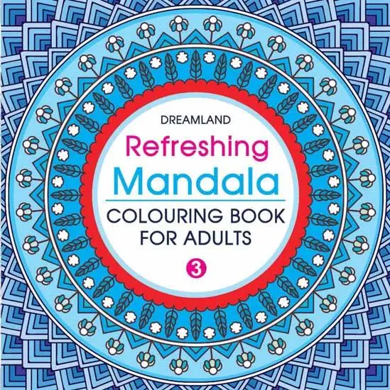 Dreamland Refreshing Mandala 3 Colouring Book - A Drawing Painting & Colouring Book For Adults (English) 1