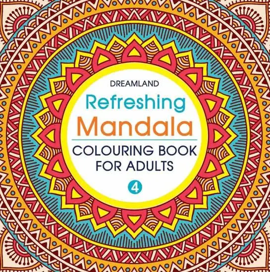 Dreamland Refreshing Mandala 4 Colouring Book - A Drawing Painting & Colouring Book For Adults (English) 1