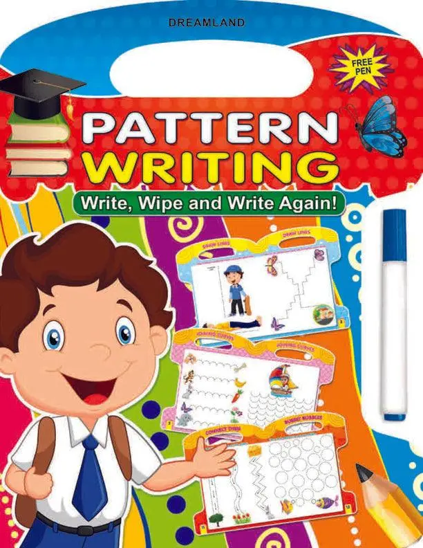 Dreamland Write And Wipe Book - Pattern - An Early Learning Book For Kids (English) 1