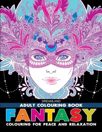 Dreamland Fantasy Colouring Book - A Drawing Painting & Colouring Book For Adults (English) 1