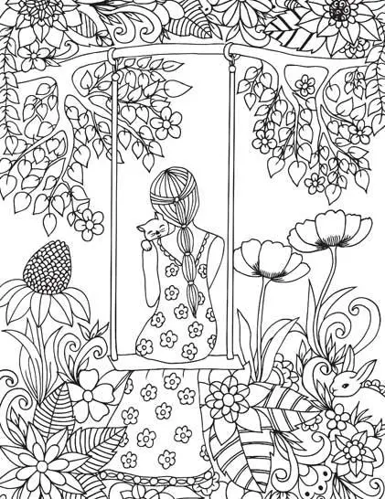 Dreamland Fantasy Colouring Book - A Drawing Painting & Colouring Book For Adults (English) 2