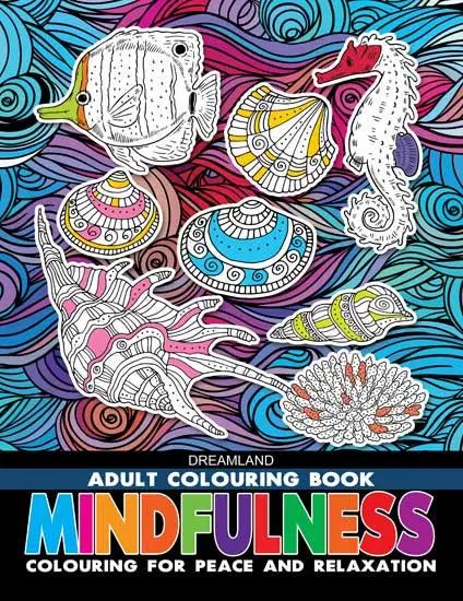 Dreamland Mindfulness Colouring Book - A Drawing Painting & Colouring Book For Adults (English) 1