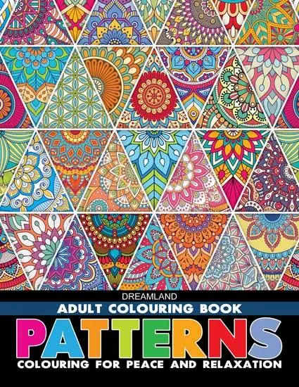 Dreamland Patterns Colouring Book - A Drawing Painting & Colouring Book For Adults (English) 1