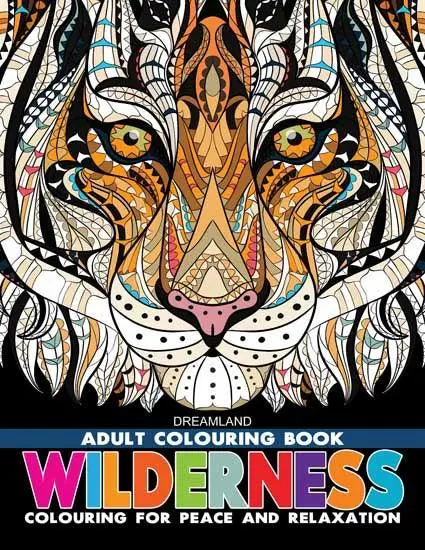 Dreamland Wilderness Colouring Book - A Drawing Painting & Colouring Book For Adults (English) 1