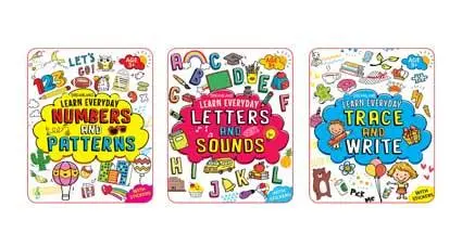 Dreamland Learn Everyday 1 - An Interactive & Activity Book For Kids - Pack Of 3 Books(English) 1