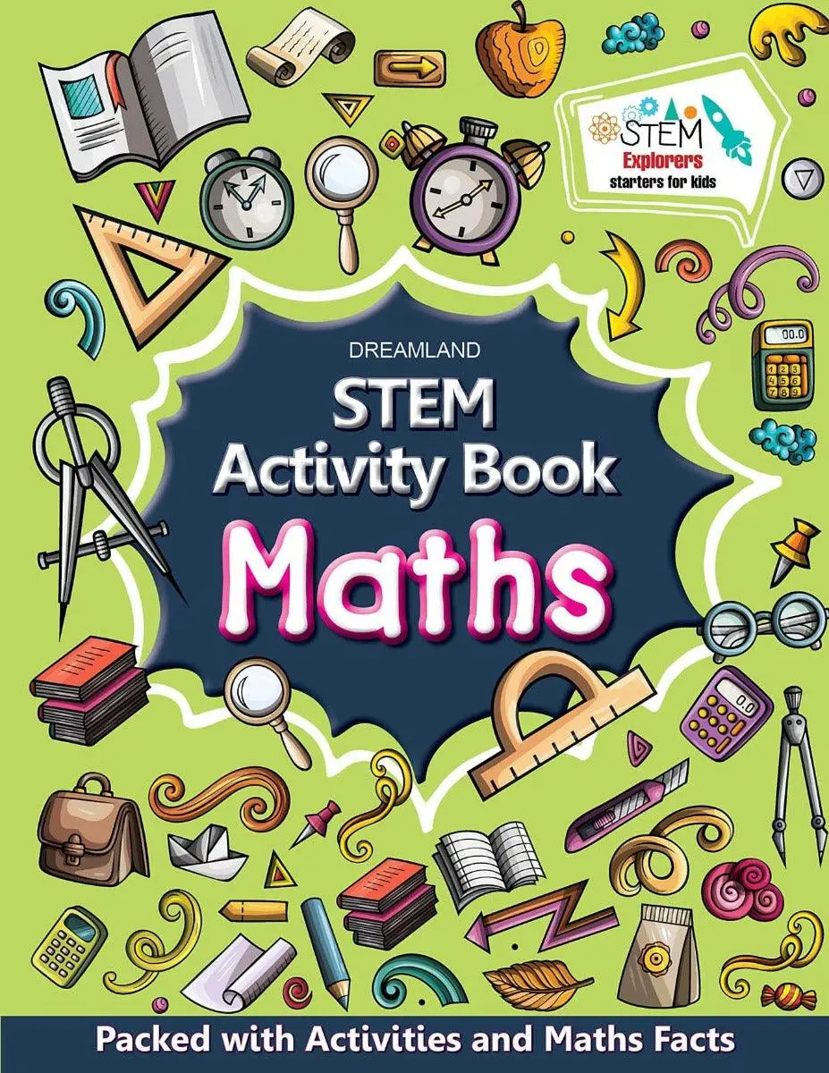 Dreamland Stem Activity Book - Maths - An Interactive & Activity Book For Kids (English) 1