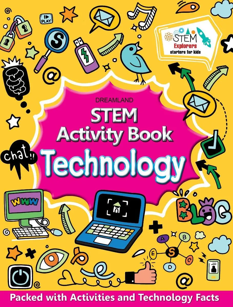 Dreamland Stem Activity Book - Technology - An Interactive & Activity Book For Kids (English) 1