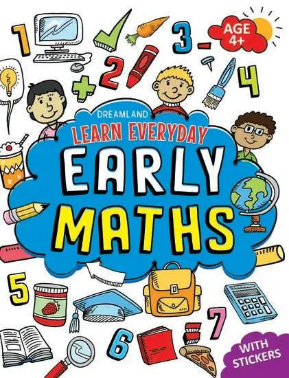 Dreamland Learn Everyday Early Maths - An Interactive & Activity Book For Kids (English) 1