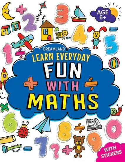 Dreamland Learn Everyday Fun With Maths - An Interactive & Activity Book For Kids (English) 1