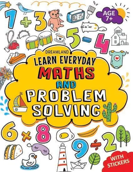 Dreamland Learn Everyday Maths And Problem Solving - An Interactive & Activity Book For Kids (English) 1