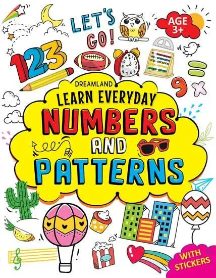 Dreamland Learn Everyday Numbers And Patterns - An Interactive & Activity Book For Kids (English) 1