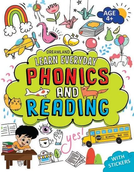 Dreamland Learn Everyday Phonics And Reading - An Interactive & Activity Book For Kids (English) 1