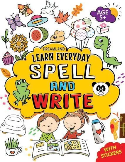 Dreamland Learn Everyday Spell And Write - An Interactive & Activity Book For Kids (English) 1