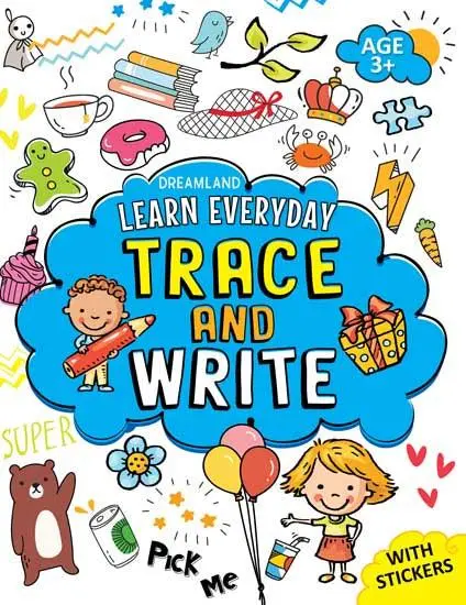 Dreamland Learn Everyday Trace And Write - An Interactive & Activity Book For Kids (English) 1