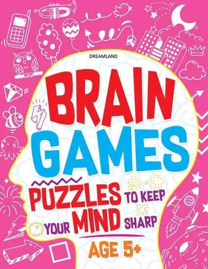 Dreamland Brain Games 3 - An Interactive & Activity Book For Kids (English) 1