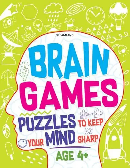 Dreamland Brain Games 2 - An Interactive & Activity Book For Kids (English) 1