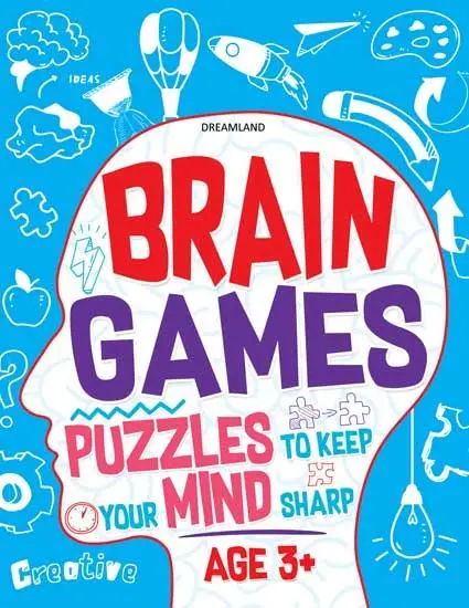 Dreamland Brain Games 1 - An Interactive & Activity Book For Kids (English) 1