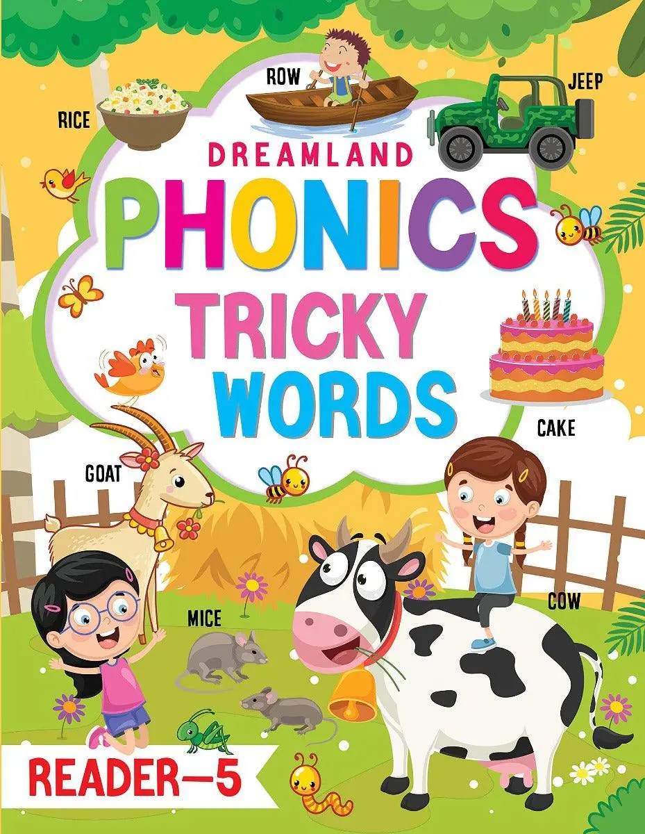 Dreamland Phonics Reader 5 - Tricky Words - An Early Learning Book For Kids (English) 1
