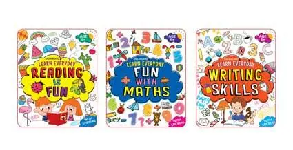 Dreamland Learn Everyday 4 - An Interactive & Activity Book For Kids - Pack Of 3 Books(English) 1