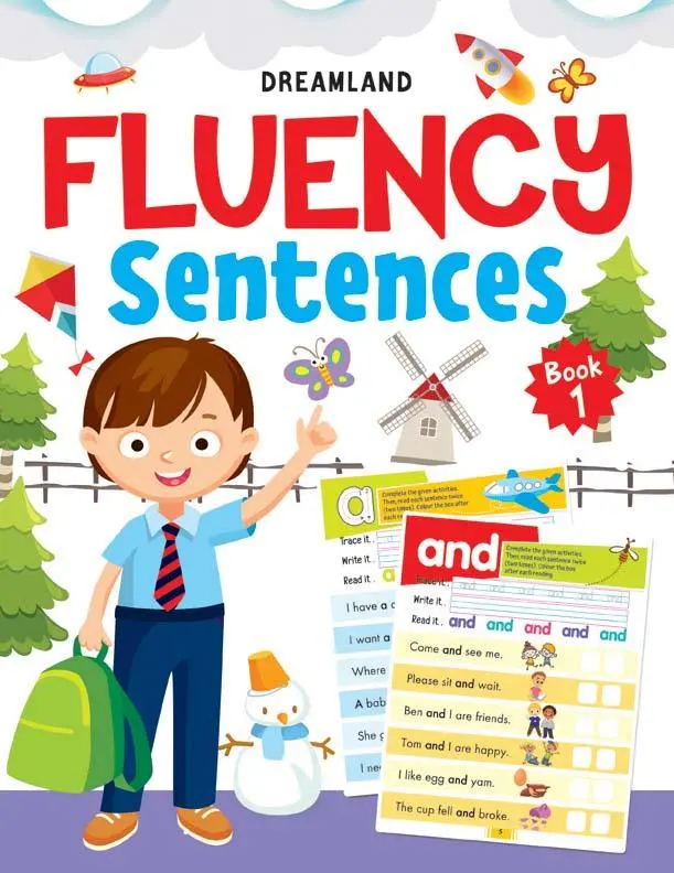 Dreamland Fluency Sentences Book 1 - An Early Learning Book For Kids (English) 1