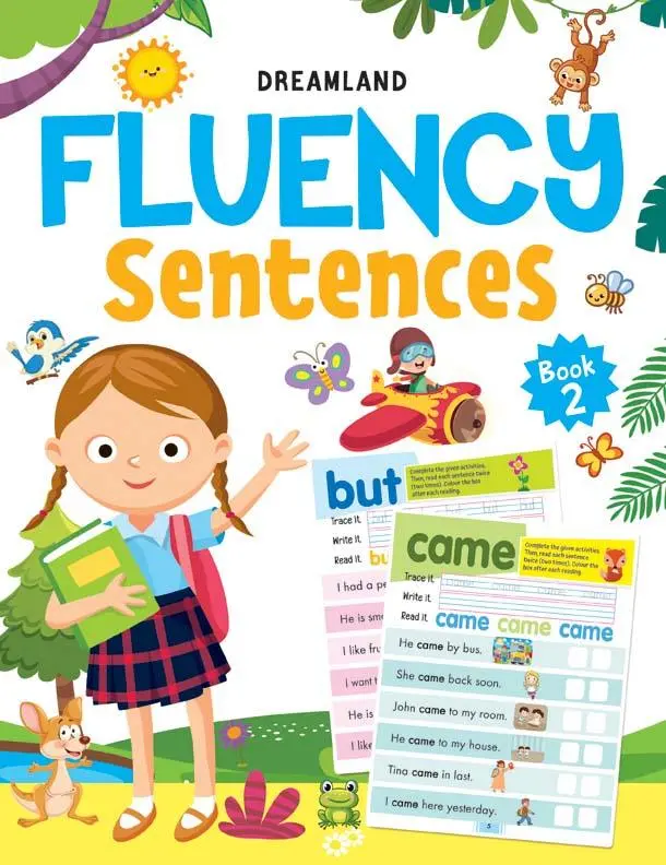 Dreamland Fluency Sentences Book 2 - An Early Learning Book For Kids (English) 1