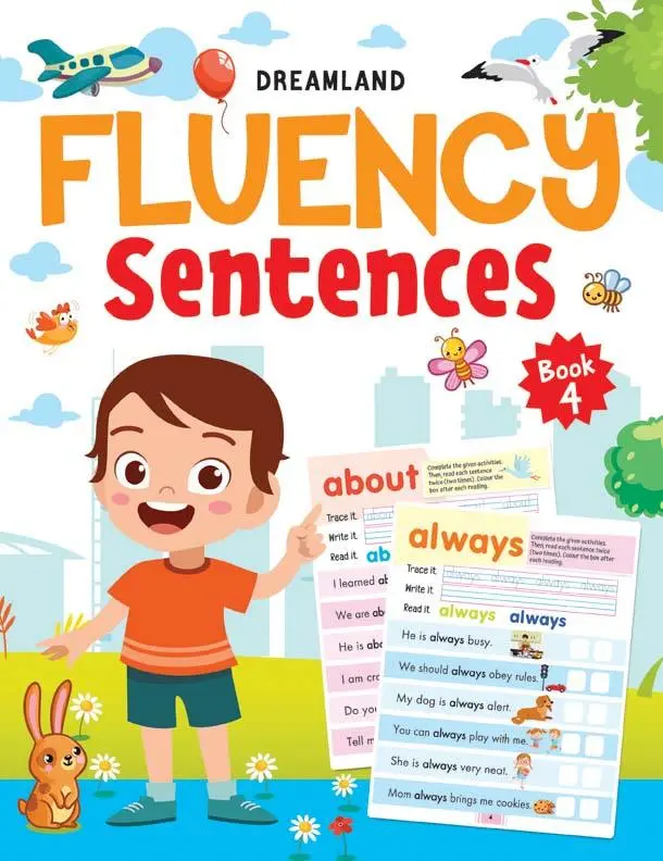 Dreamland Fluency Sentences Book 4 - An Early Learning Book For Kids (English) 1