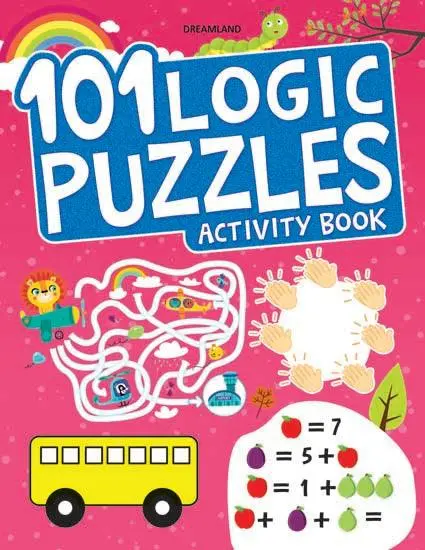 Dreamland 101 Logic Puzzles Activity Book - An Interactive & Activity Book For Kids (English) 1