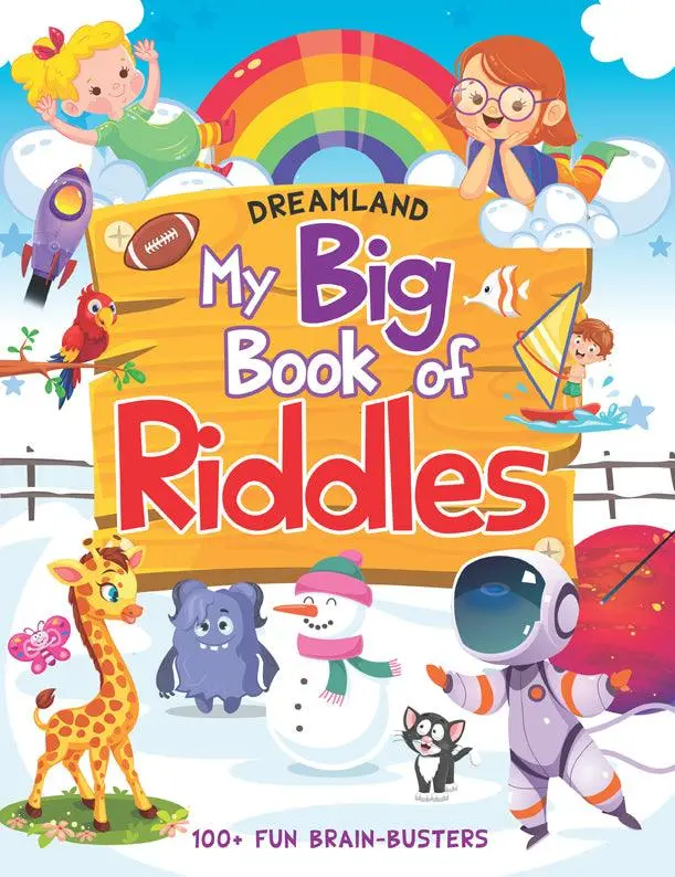 Dreamland My Big Book Of Riddles - An Interactive & Activity Book For Kids (English) 1