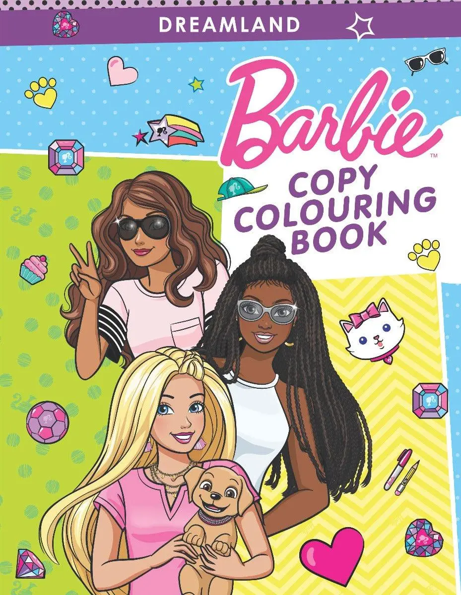 Barbie Copy Colouring Book 1 - A Drawing & Activity Book For Kids Ages 2+ (English) 1