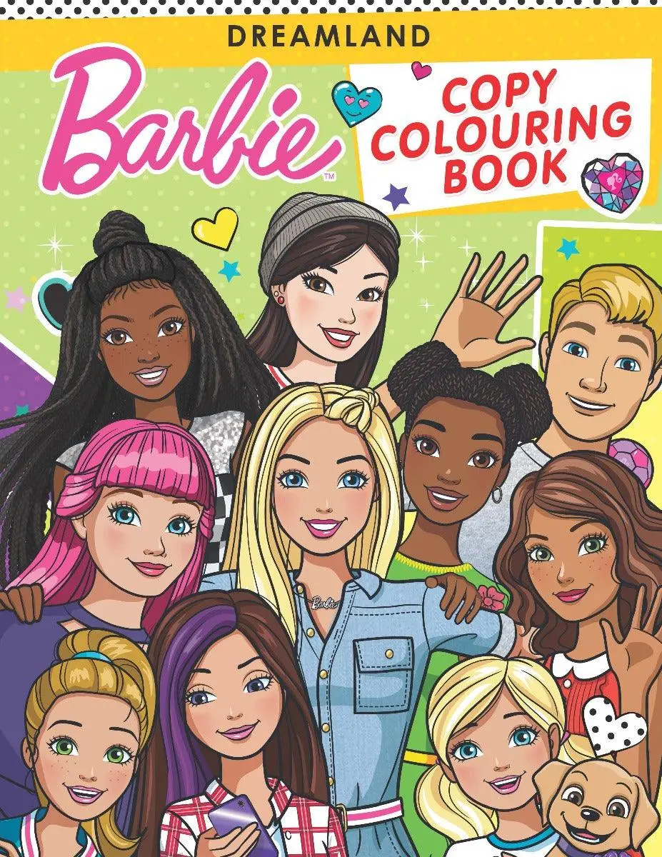 Barbie Copy Colouring Book 3 - A Drawing & Activity Book For Kids Ages 2+ (English) 1